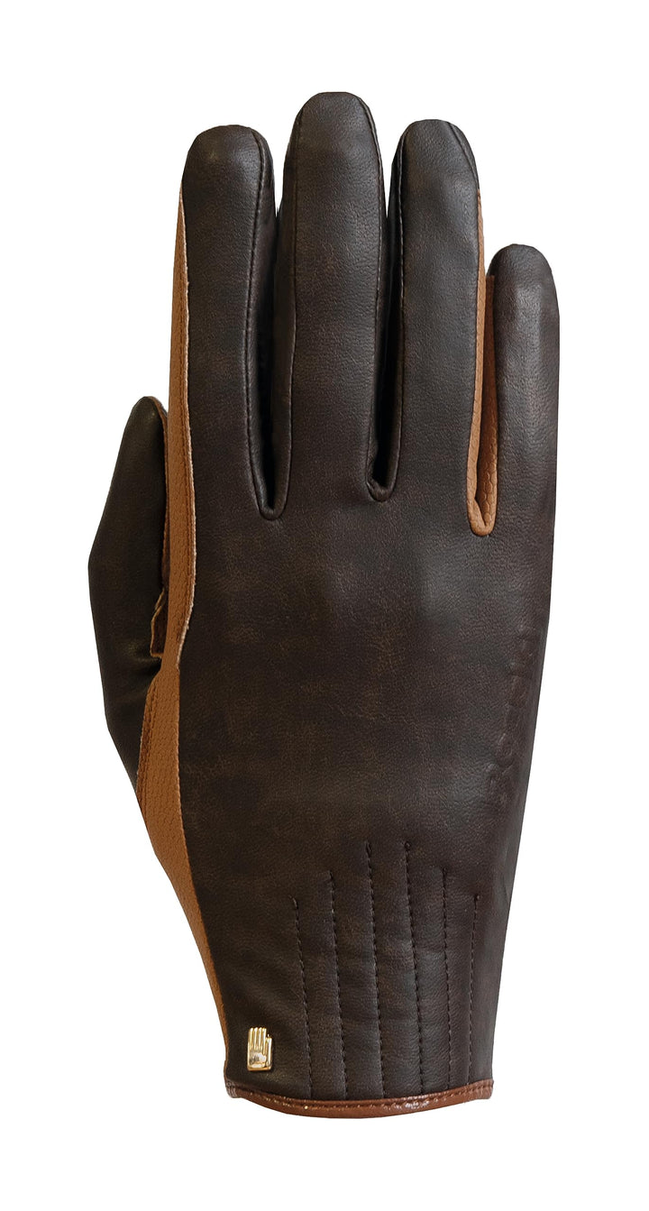 Roeckl Sports Reithandschuh WELS, Turnier Winter Handschuh, 3 Farben, Grösse 6-11 6 Mokka Antik, 6 M