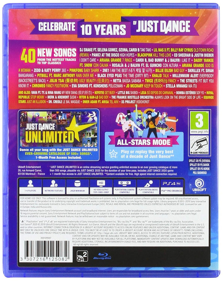 Just Dance 2020 (UK/Nordic)