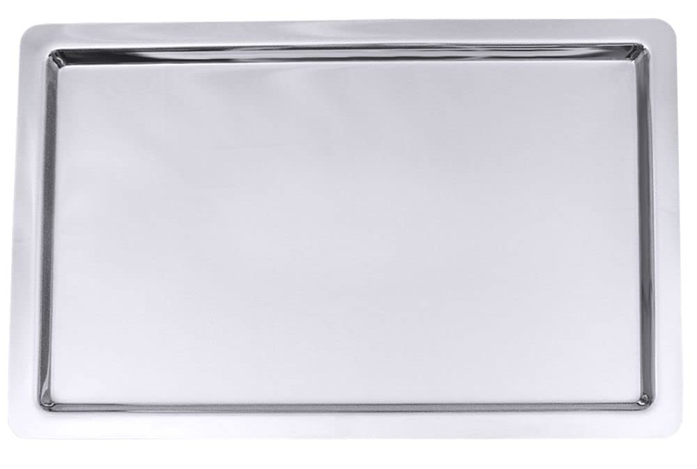 Contacto Edelstahl Bankettplatte 65 x 44 cm