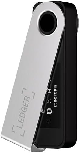 Ledger Nano S Plus-Hardware-Wallet (Onyxschwarz) – zum Schutz von Kryptos, NFTs und Token (Nur für D