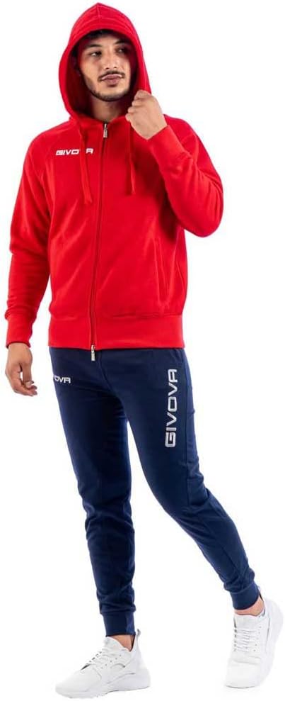 Givova Anzug King Overall M rot/blau, M rot/blau