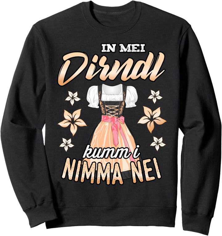Trachtenshirt Dirndl Tshirt Damen Kompatibel für Oktoberfest Sweatshirt