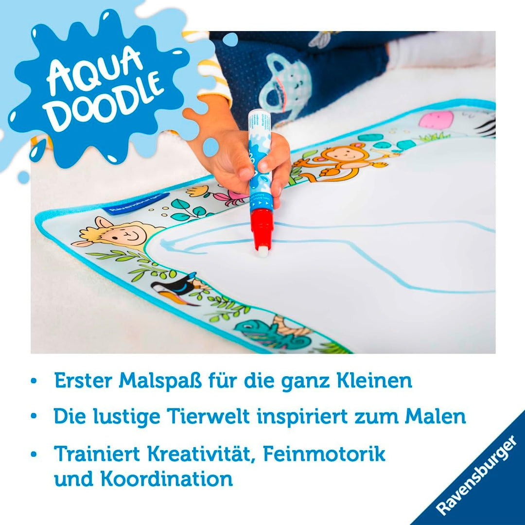 Ravensburger 4564 Aquadoodle Animals - Erstes Malen für Kinder ab 18 Monate - Malset für fleckenfrei