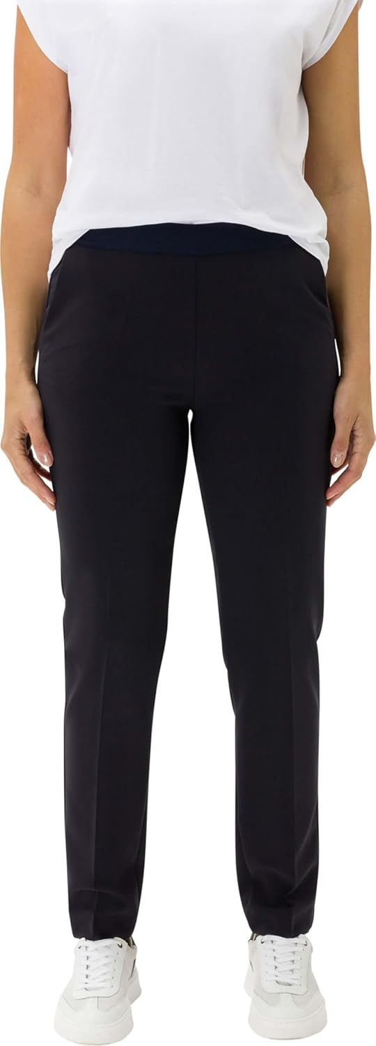 Raphaela by Brax Damen Style Liv Rundum Schlupf Easy Care Super Slim Hose 31W / 32L Navy, 32W / 32L