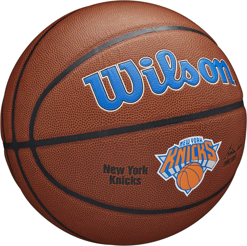 Wilson NBA Team Autograph Mini Basketball New York Knicks, New York Knicks