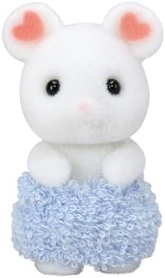 Sylvanian Families 5805 Marshmallow Mäuse Badespass Spielset, Set mit Tierfigur, Süsse Mäuse Spielfi