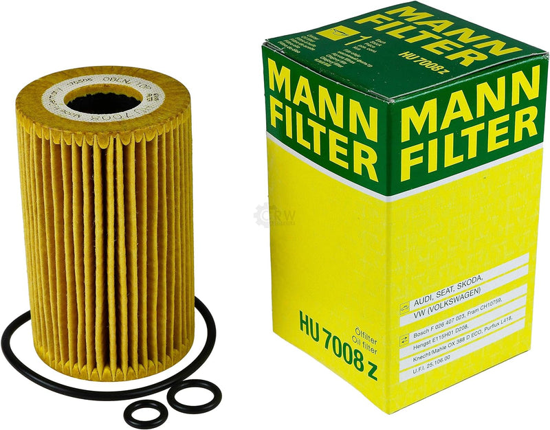 Motor-Öl 7L MANNOL Diesel TDI 5W-30+MANN-FILTER für VW Crafter 30-35 Bus 2E_ 2.0