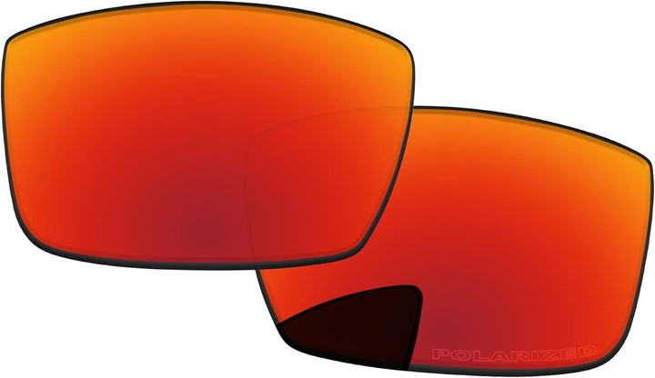 PapaViva Ersatzlinsen für for Oakley Gascan OO9014 Feuerrot - Polarisiert, Feuerrot - Polarisiert