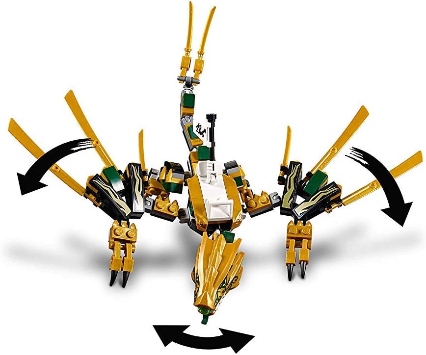 Lego Ninjago LEGONINJAGO 70666 Goldener