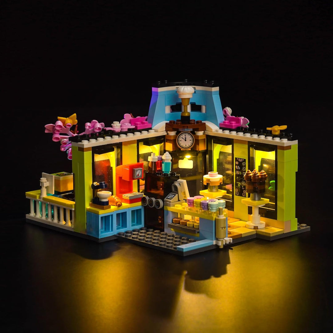LED Light Set for Lego Friends Heartlake City Café 42618 (No Lego), Decoration Lighting Set for Lego