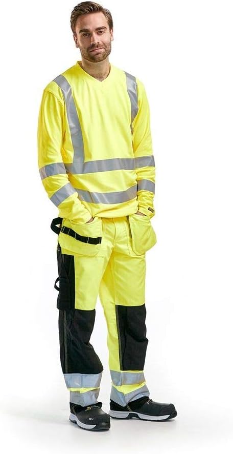 Blakläder Langarm Shirt "High-Vis" Upf 50+ Klasse 3, 1 Stück, S, orange, 338110705300S S Orange, S O