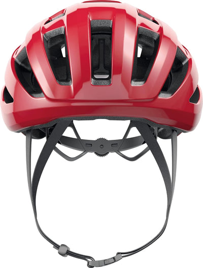 ABUS Rennradhelm PowerDome - leichter Fahrradhelm mit cleverem Belüftungssystem und aerodynamischem