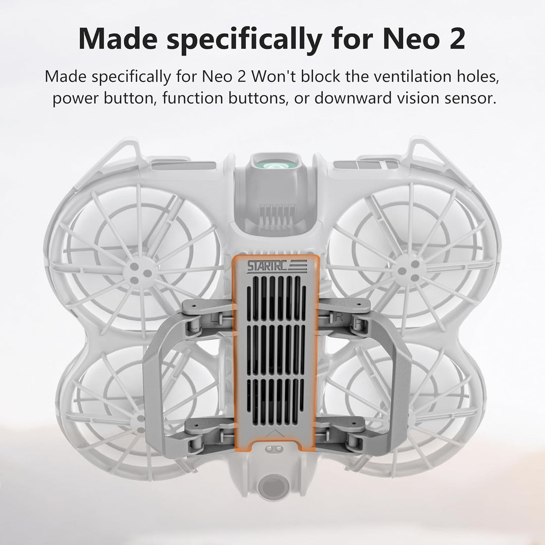 STARTRC Landegestell für DJI Neo 2 Zubehör,erweiterter Landeschutz | Erhöhtes Landefüsse für Neo 2 F