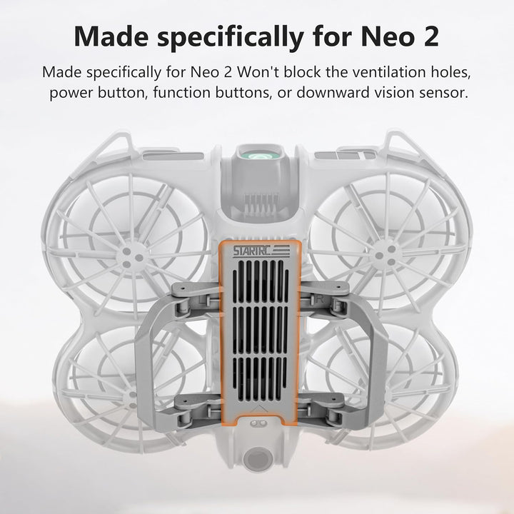 STARTRC Landegestell für DJI Neo 2 Zubehör,erweiterter Landeschutz | Erhöhtes Landefüsse für Neo 2 F