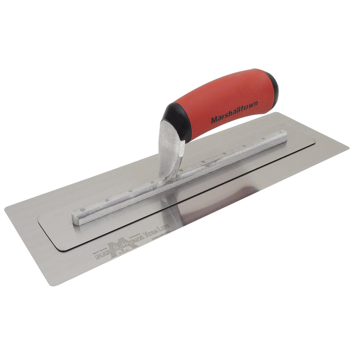 Marshalltown PermaFlex Glättkelle mit sehr flexiblem Blatt, leichte Kelle aus Edelstahl, ideal für T
