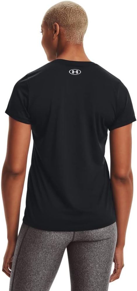 Under Armour Damen Fitness T-Shirt und Tank Tech Short Sleeve Solid M Schwarz, M Schwarz