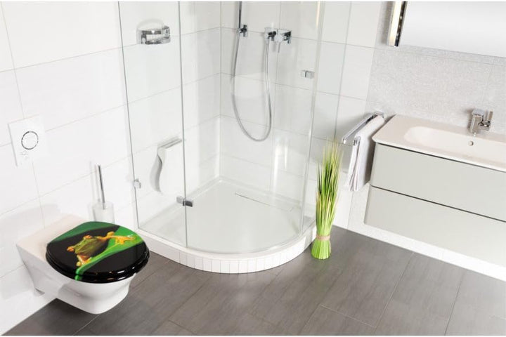 Sanilo WC Sitz ohne Absenkautomatik, viele neue Toilettendeckel zur Auswahl, hochwertige Oberfläche,