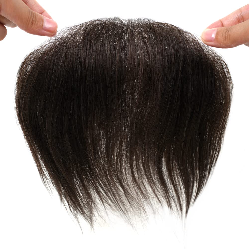 Lordhair Toupet Herren,100% Europäisches Echthaar Herren Toupet Echthaar,V-LOOP Skin Toupet Herren,T