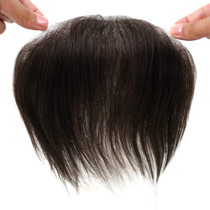 Lordhair Toupet Herren,100% Europäisches Echthaar Herren Toupet Echthaar,V-LOOP Skin Toupet Herren,T