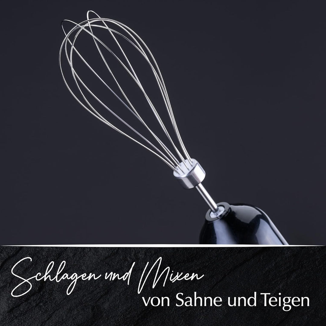Stanley Rogers - Stabmixer, 700ml Mixbehälter mit Skala, 600W und 9 Geschwindigkeitsstufen, Pürier-A