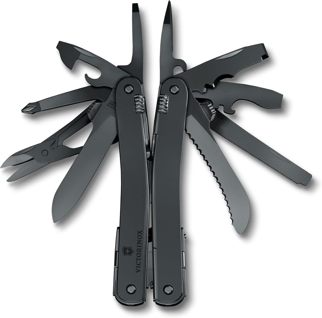 Victorinox Schweizer Taschenmesser Swiss Tool Spirit MXBS, 24 Funktionen, Multitool Inkl. Zange, Sch