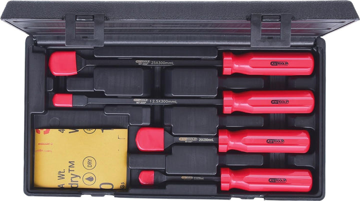 KS Tools 907.2230 Dichtungsschaber-Satz, 4-tlg.