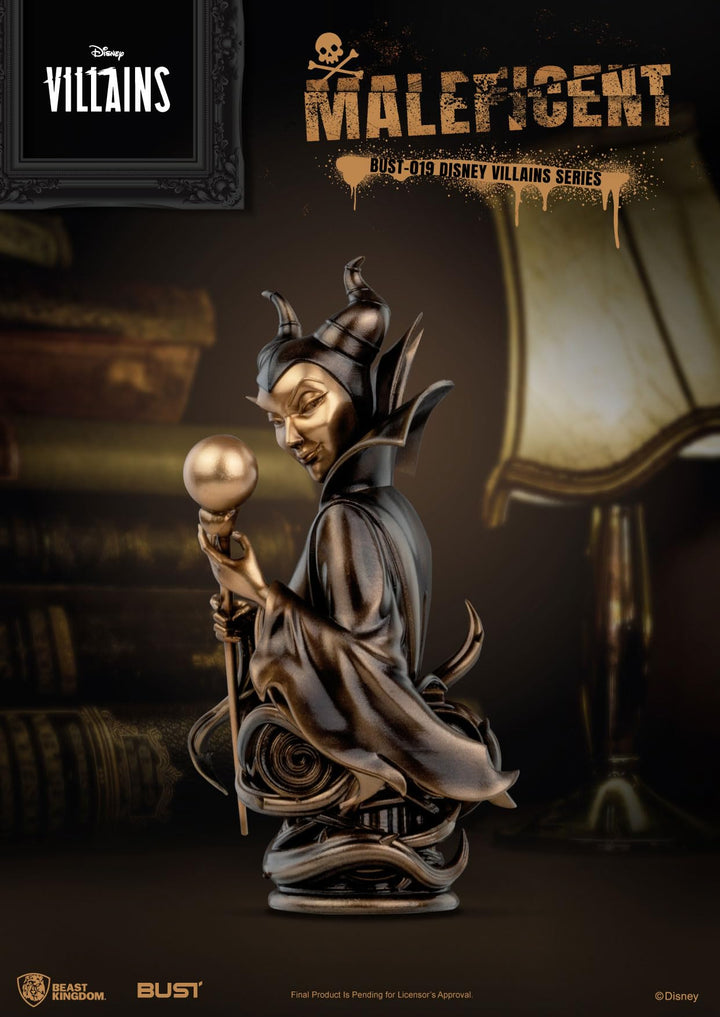 Beast Kingdom Toys Disney Bösewichte Serie Buste PVC Maleficent 16 cm