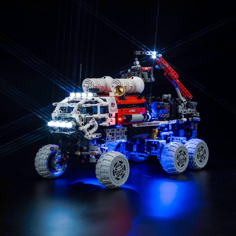 Led Licht Set Kompatibel mit Lego 42180 Technic 42180 Mars Crew Exploration Rover Bauset (Kein Model