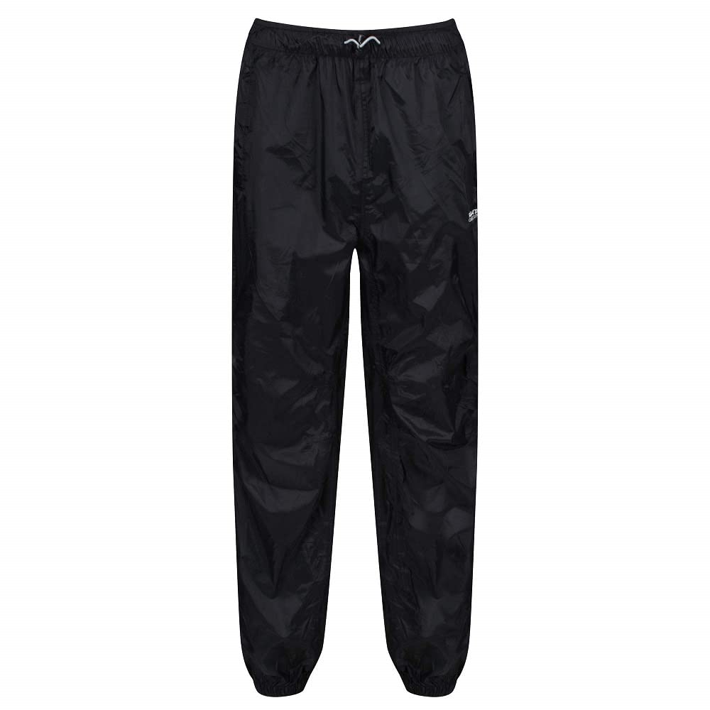 Regatta Active Packaway Regenhose Herren 48-50 Schwarz, 48-50 Schwarz