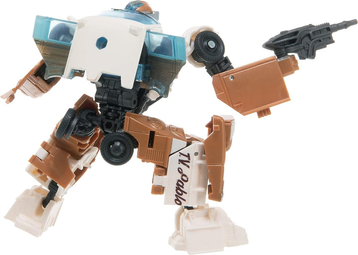 Transformers: Aufstieg der Bestien Deluxe-Klasse Wheeljack Action-Figur, 12,5 cm