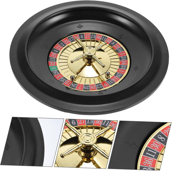 HANABASS Russisches Roulette Digitaler Plattenspieler Spinnen Rad Spiel Multifunktional Legen gross