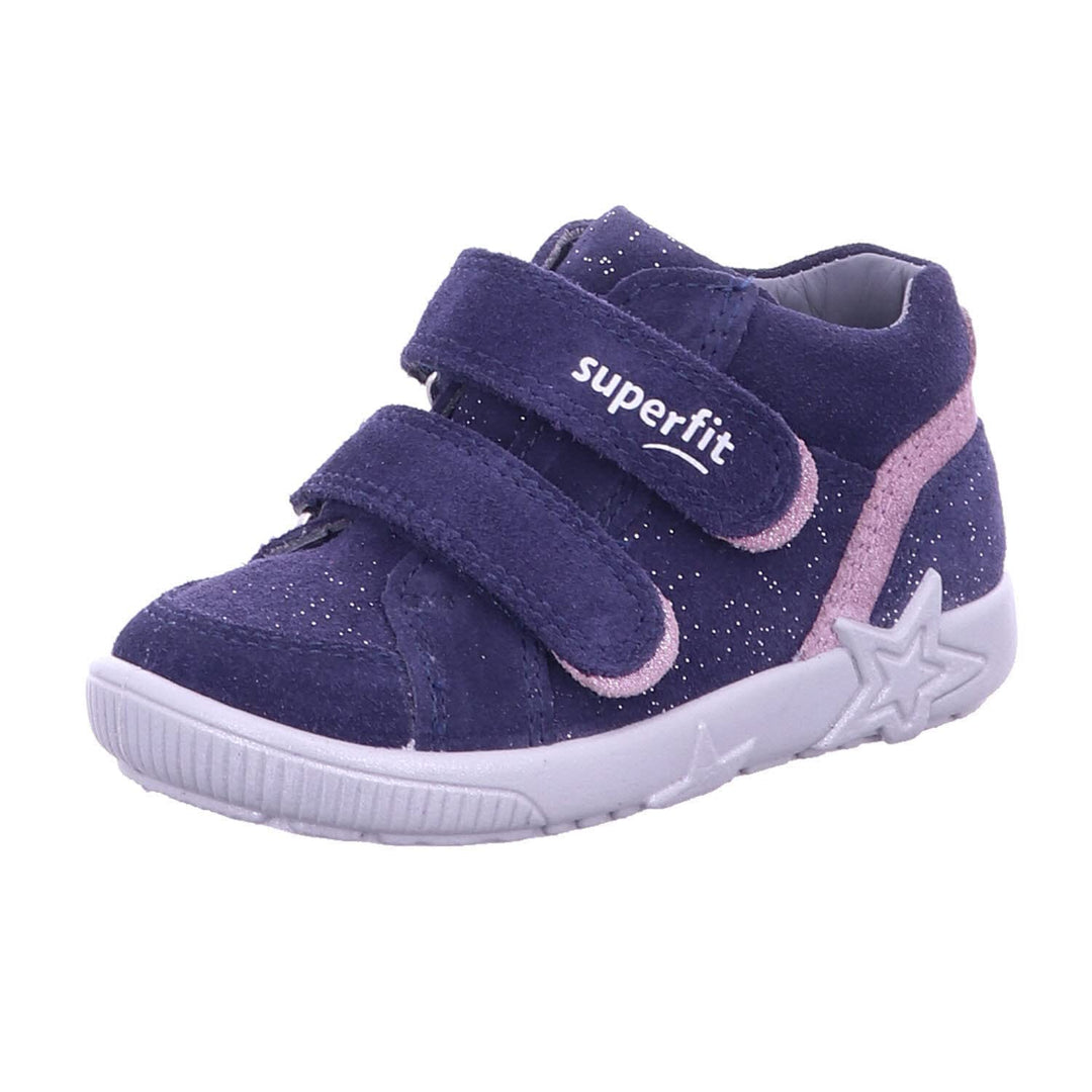 Superfit Baby-Mädchen Starlight Lauflernschuhe 20 EU Blau Lila 8010, 20 EU Blau Lila 8010