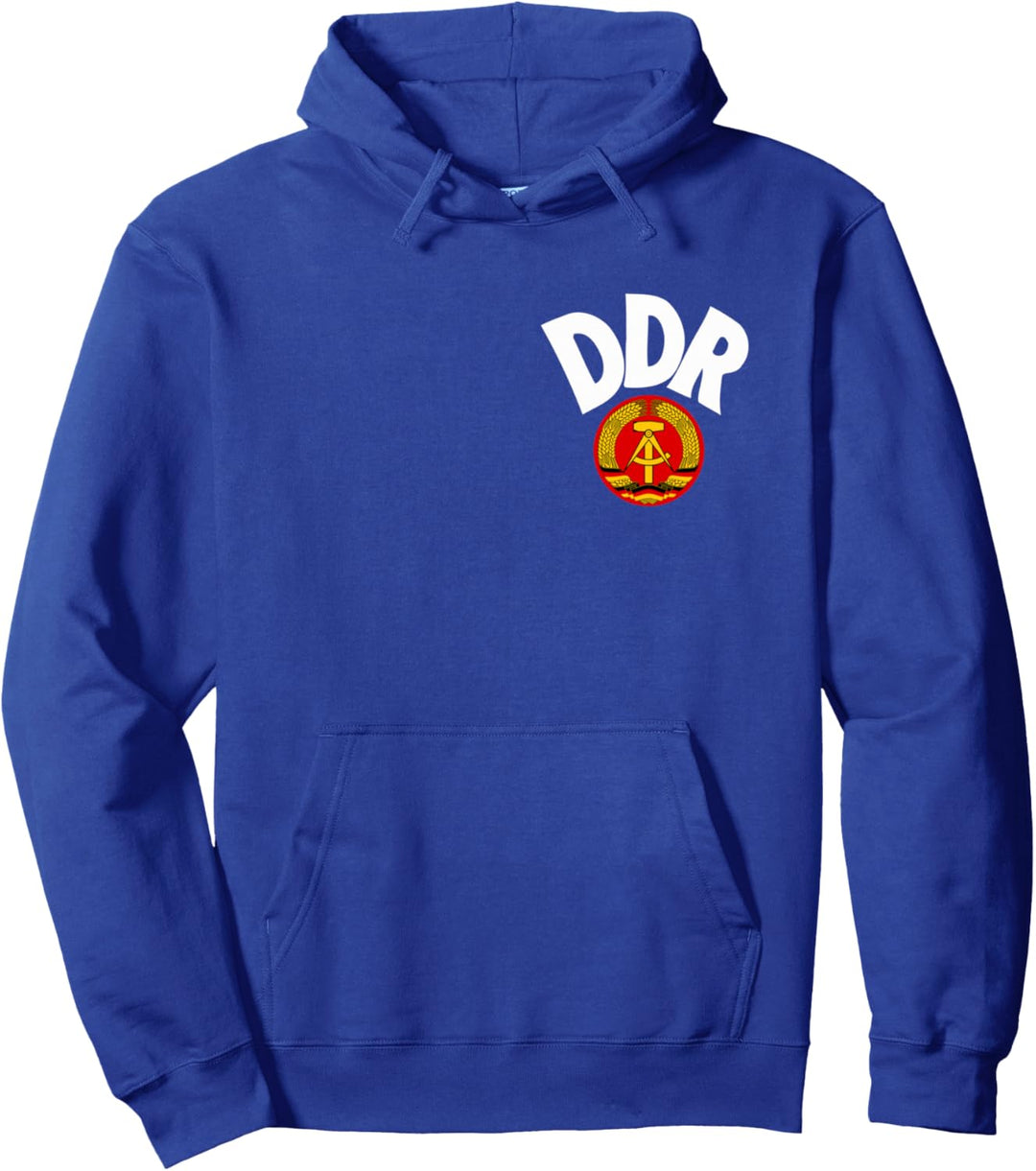 DDR Fussball Trikot 1974 Design Wappen Ostalgie DDR Pullover Hoodie