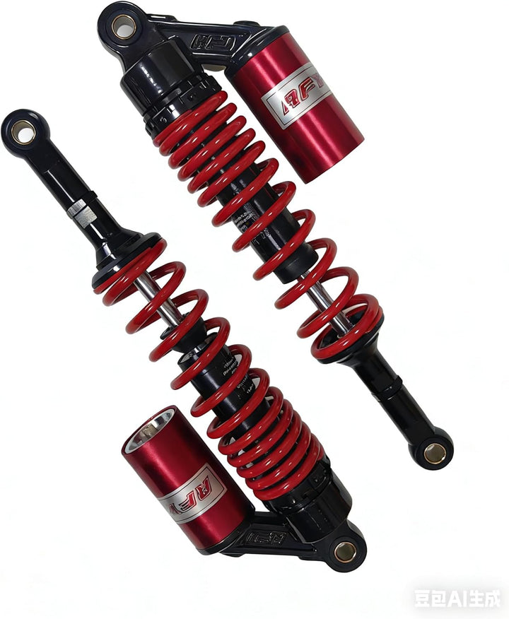 360mm 14.17 Zoll 8mm Feder Universal Motorrad Stossdämpfer Hinterradaufhängung ATV Quad Roller Dirt