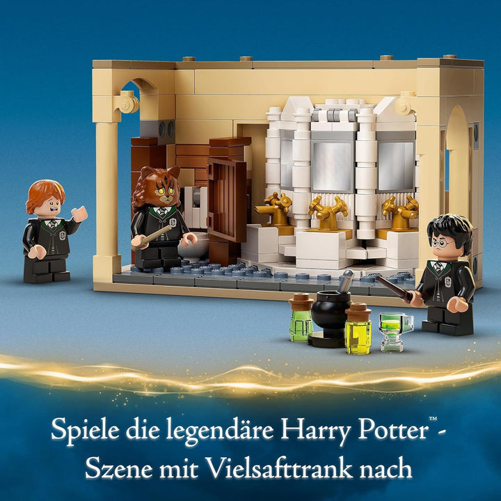 LEGO 76386 Harry Potter Hogwarts: Misslungener Vielsaft-Trank Set zum 20. Jubiläum mit Harry als gol