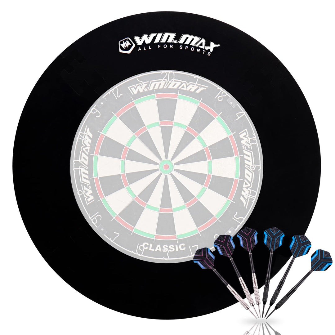 WIN.MAX Dart Catchring Surround Auffangring Dart Backboard Auffangring Rund Dart Surround Eva Dartsc