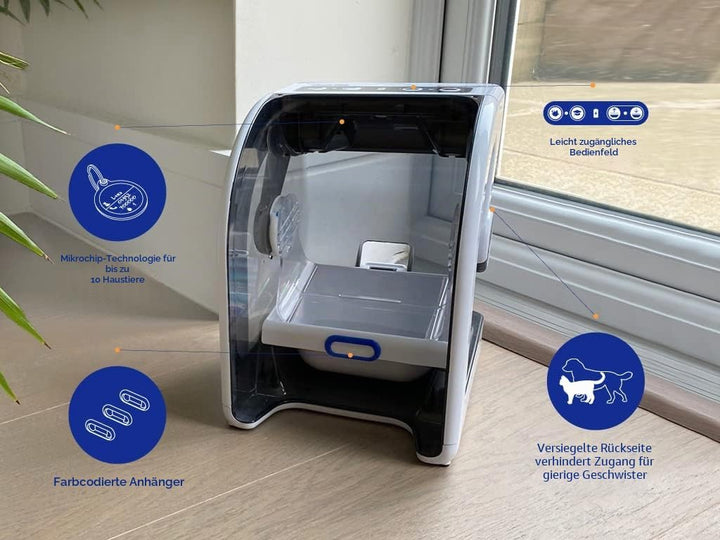 Closer Pets MiBowl Futterstation für Katzen und kleine Hunde (früher Cat Mate)