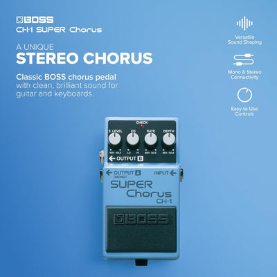 Boss CH-1 Super Chorus CH-1 Single, CH-1 Single
