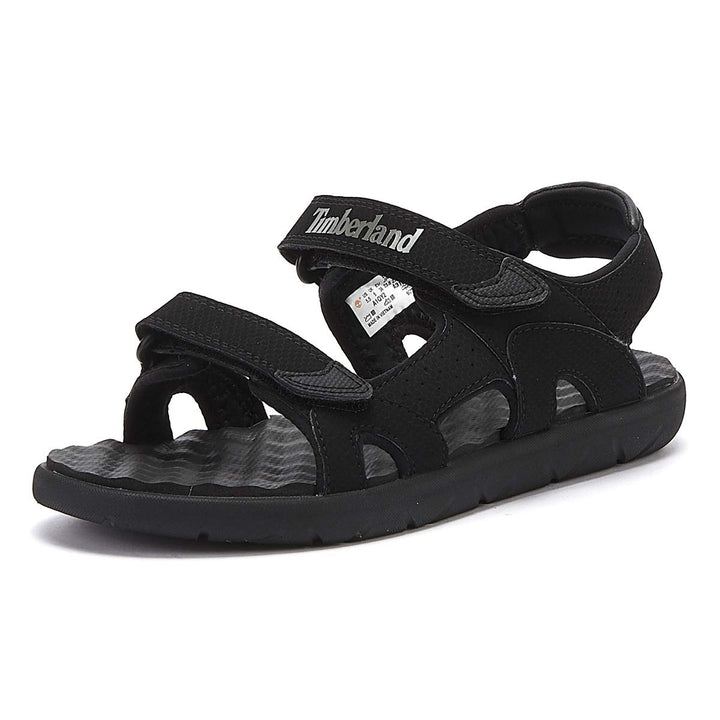 Timberland Perkins Row 2-Strap Sandalen/Sandaletten Jungen Grün/Orange Sandalen/Sandaletten Shoes 36