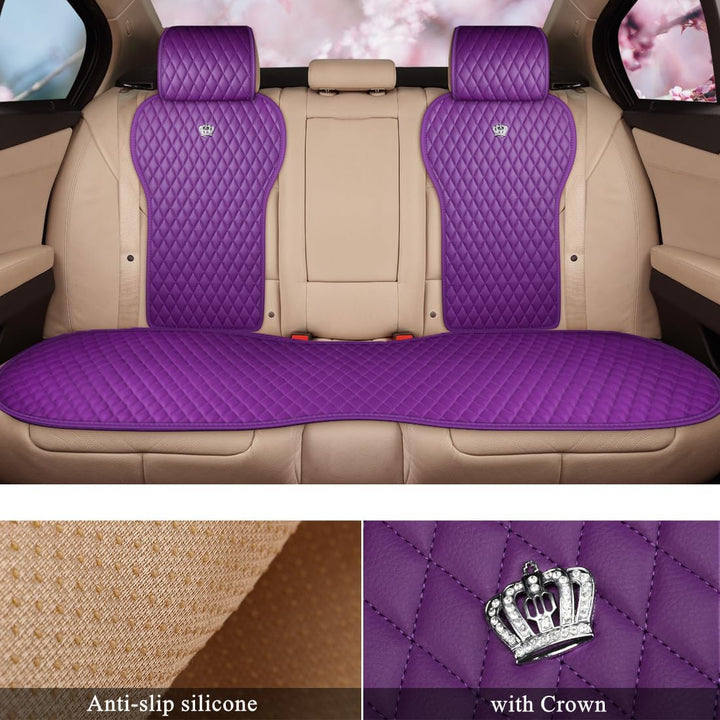 Red Rain Roter Regenbezug für Autositz, komplettes Set, Ledersitzkissen mit elegantem sportlichem Un