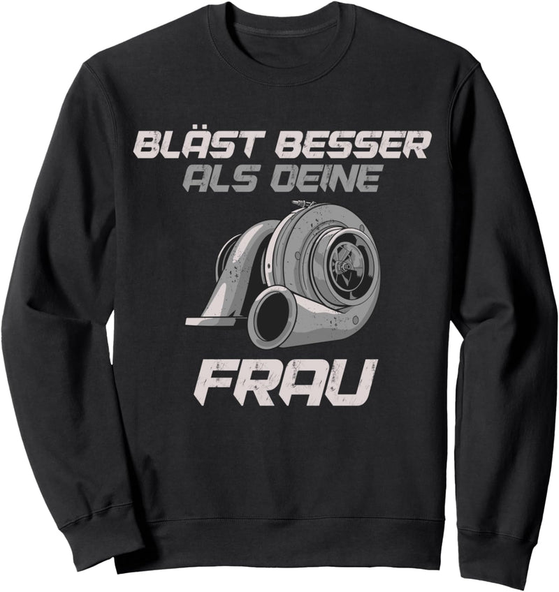 Auto Sprüche Schrauber KFZ Mechaniker Lustig Sweatshirt