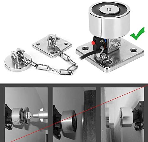 Magnet Brandschutz Türhalter Saug 50KG Haltekraft Elektromagnetischer Türsauger Wandhalterung Türhal