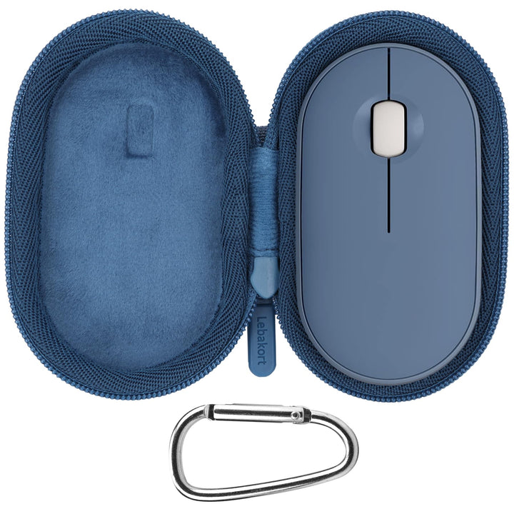 Lebakort Hart Reise Schutz Hülle Etui Tasche für Logitech Pebble Mouse 2 M350s M350 M355 i345 Schlan