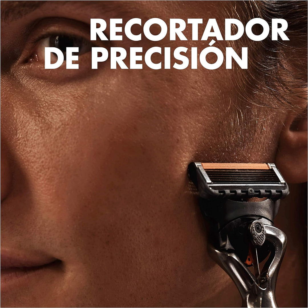 Gillette Fusion 5 ProGlide Rasierer Herren mit Trimmerklinge für Präzision und Gleitbeschichtung, Ra