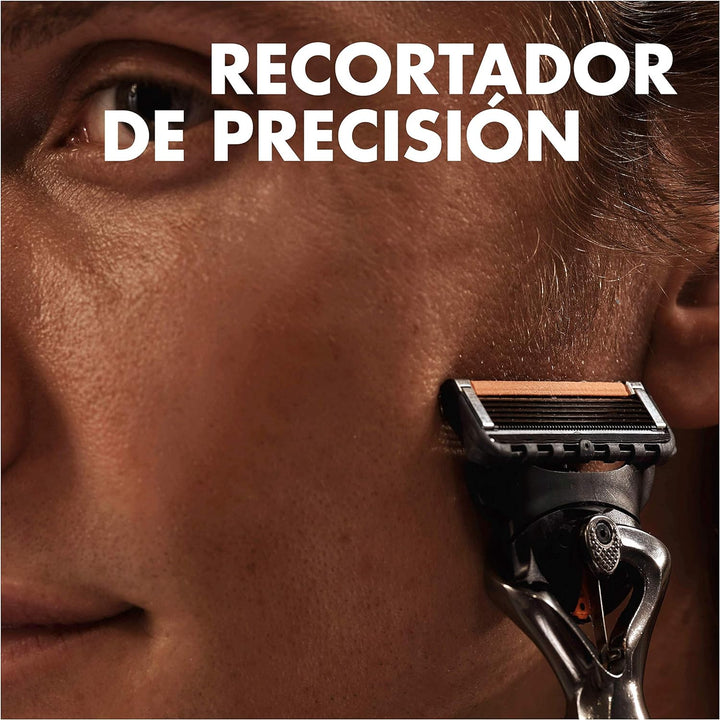 Gillette Fusion 5 ProGlide Rasierer Herren mit Trimmerklinge für Präzision und Gleitbeschichtung, Ra
