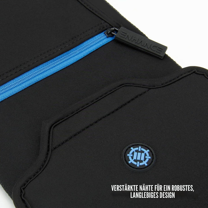 ENHANCE Schutzhülle aus Neopren für mechanische Gaming-Tastatur (bis zu 45 cm) mit Tasche auf der Vo