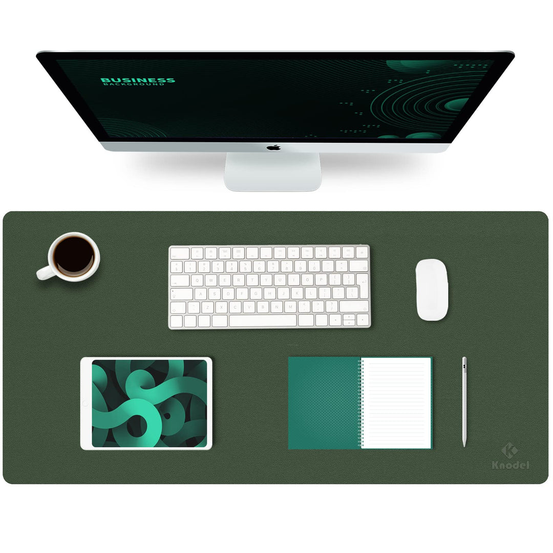 K KNODEL Tischunterlage, Schreibtischunterlage, 90 x 43cm PVC Tischunterlage, Laptop Tischunterlage,