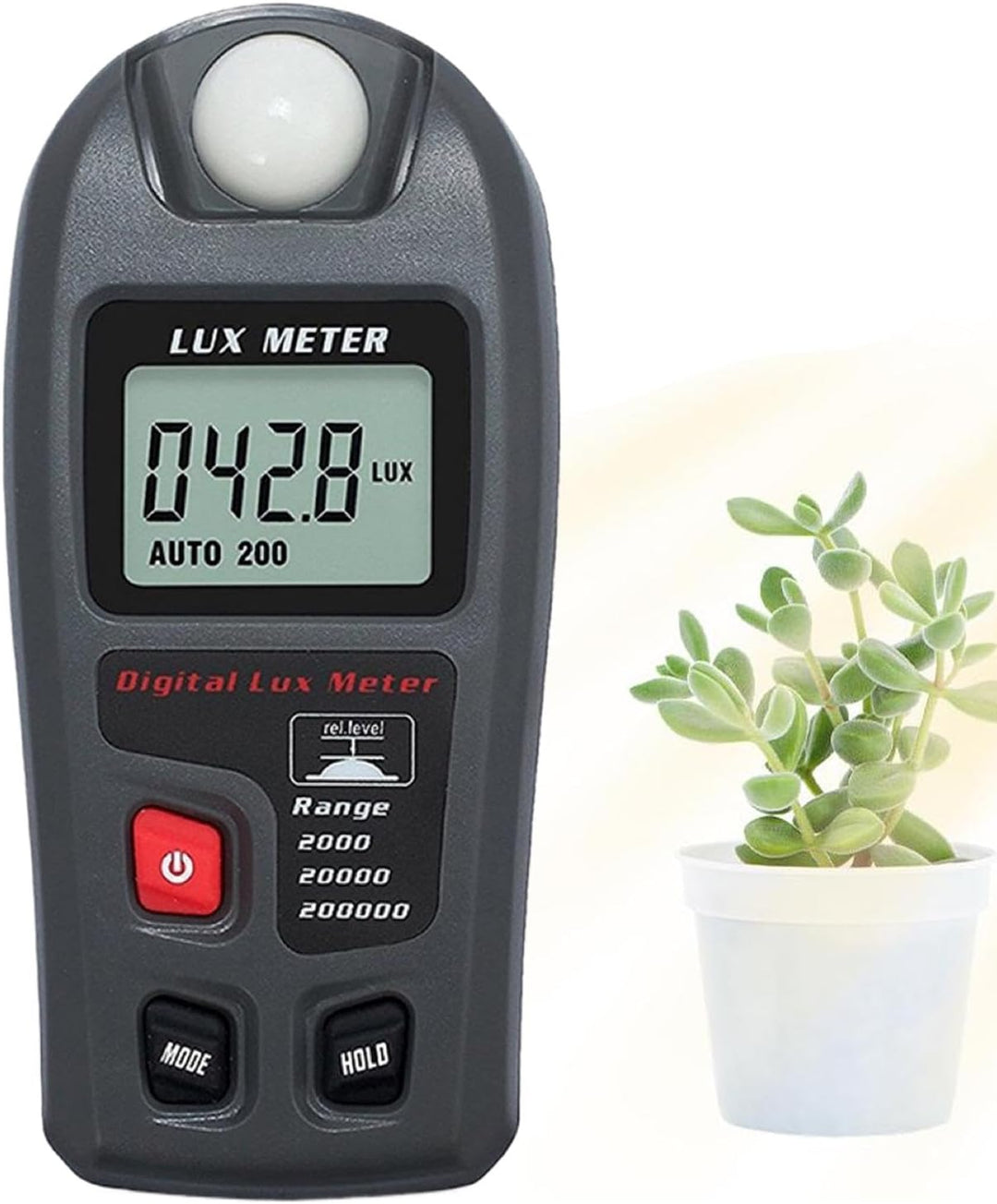 Belichtungsmesser für Kamera, digitaler Belichtungsmesser mit LCD-Bildschirm, tragbares Messgerät fü