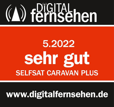 [Test: SEHR GUT*] Selfsat Caravan Plus Single - vollautomatische Satellitenantenne incl. Steuerung ü