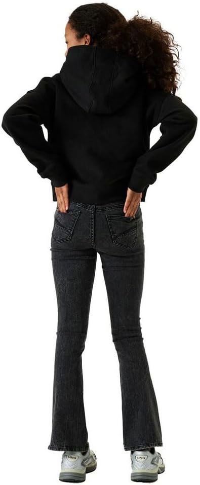 Garcia Kids Mädchen Sweater Sweatshirt 128-134 Schwarz, 128-134 Schwarz